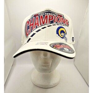 NFL St Louis Rams 1999 Conference Champions Locker Room Hat Vintage Embroidered